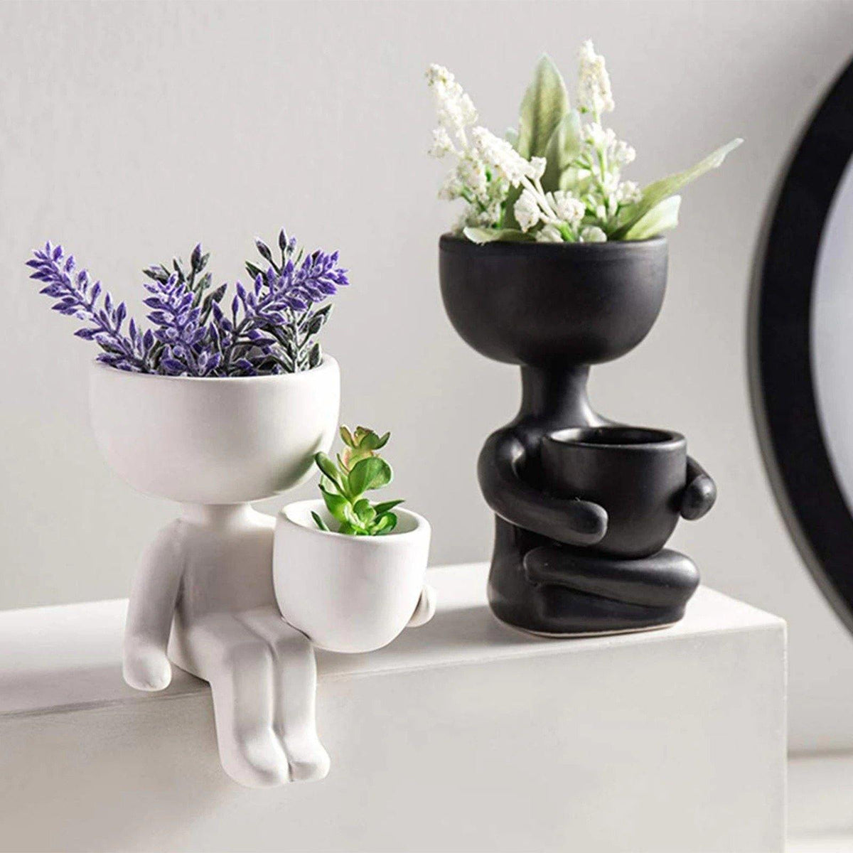 Metal Hanging Planter