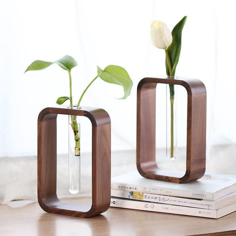 Gradient Glass Bottle Vases