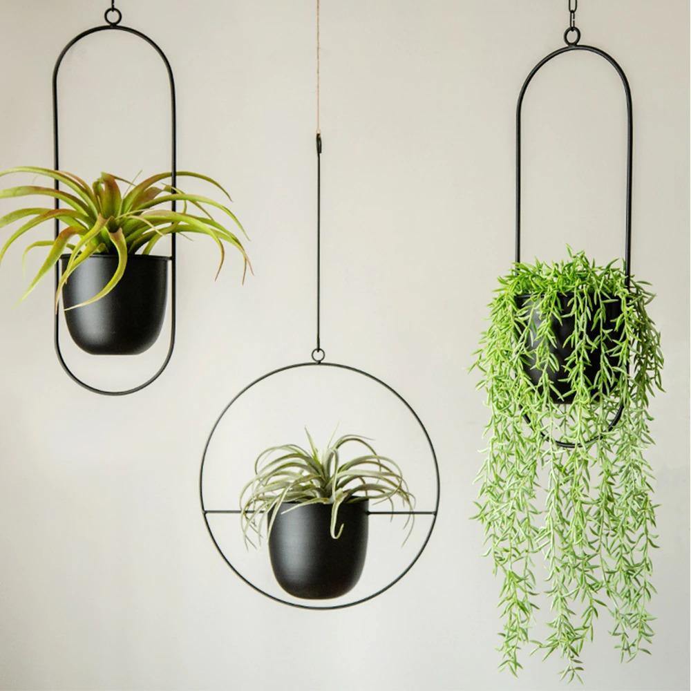 Metal Hanging Planter