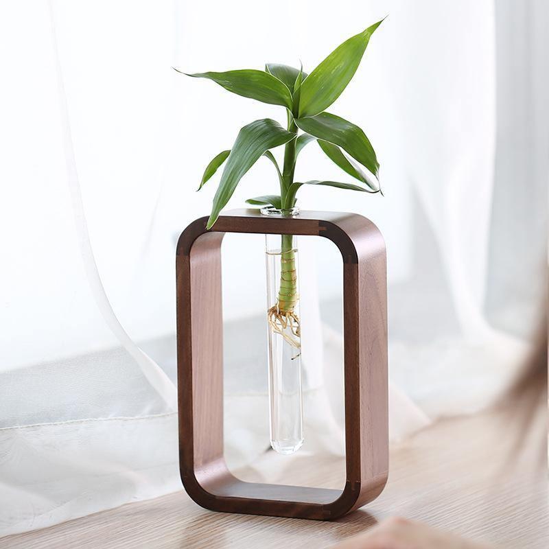 Gradient Glass Bottle Vases
