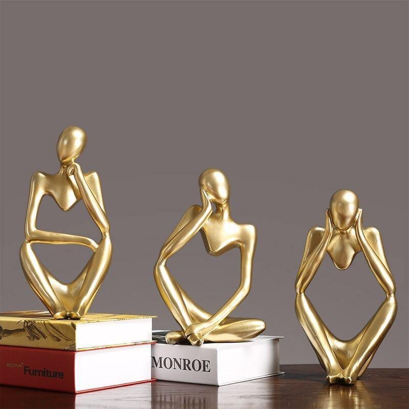 Mindful Abstract Statue