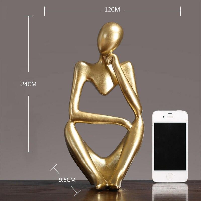 Mindful Abstract Statue