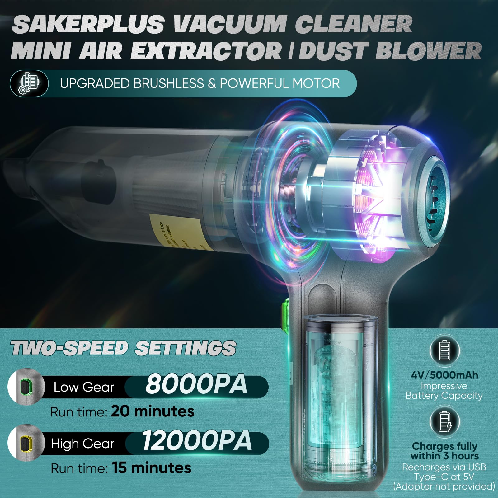🔥🔥Stalkeresshop.'s latest 2026 car vacuum cleaner👑SakerPlus👑convenient, comprehensive care for your beloved vehicle