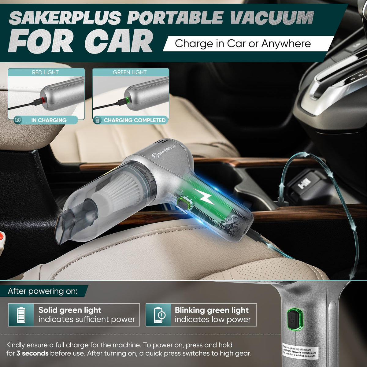 🔥🔥Stalkeresshop.'s latest 2026 car vacuum cleaner👑SakerPlus👑convenient, comprehensive care for your beloved vehicle